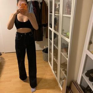 Dark wash - Levi’s high loose denim